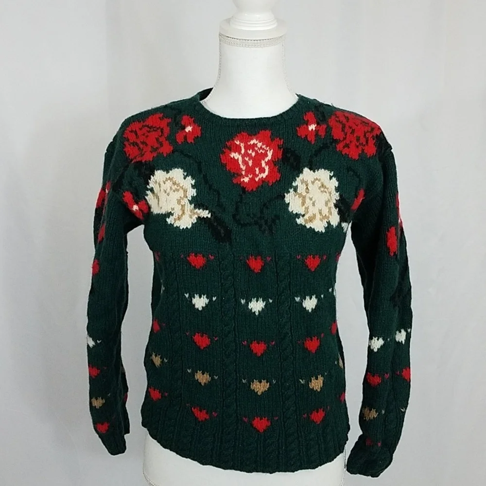 Cambridge Spirit Shetland Wool Sweater M